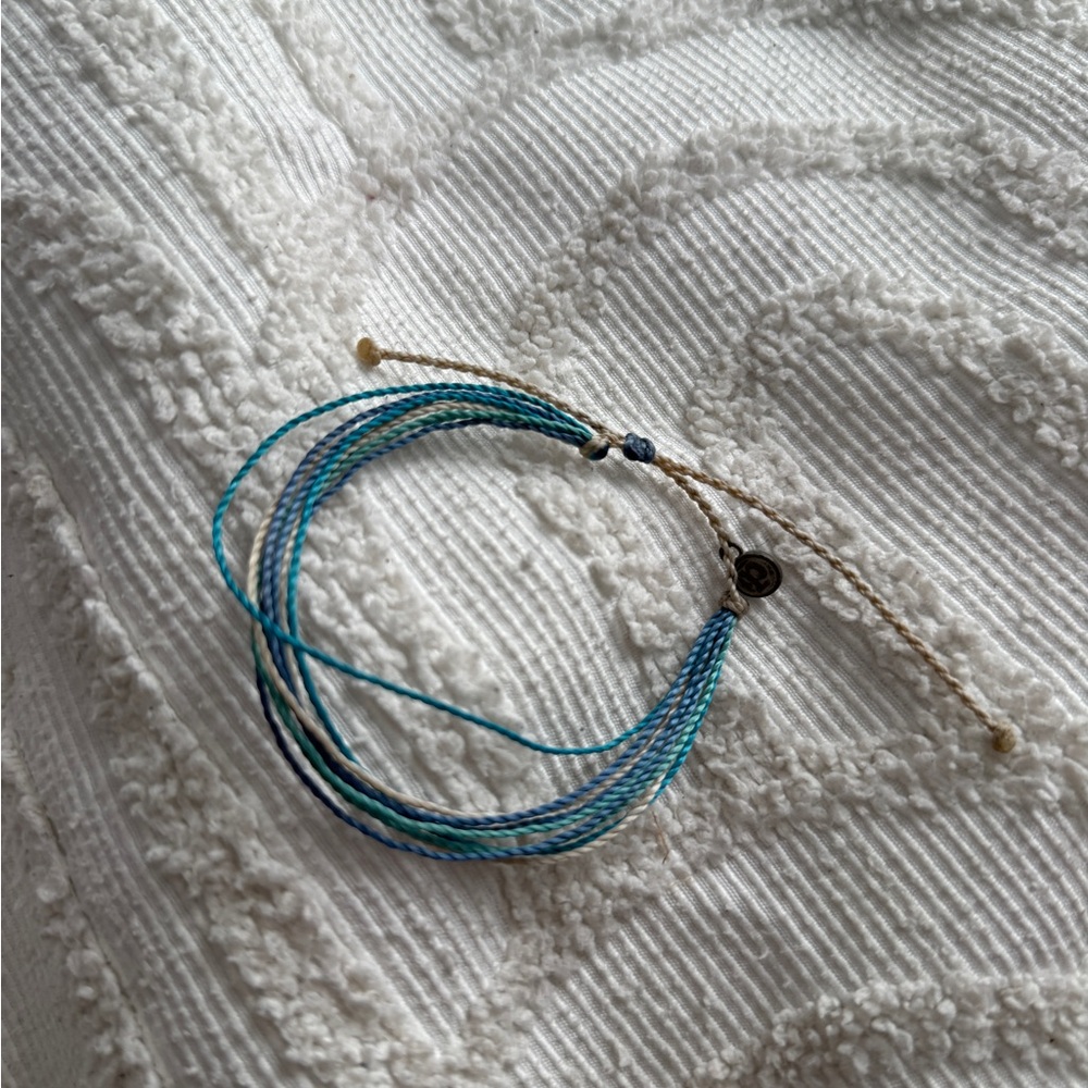 Pura Vida Blue string Bracelet